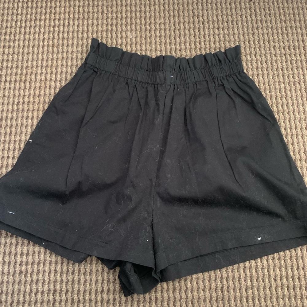 wild fable size M high waisted elastic black shorts